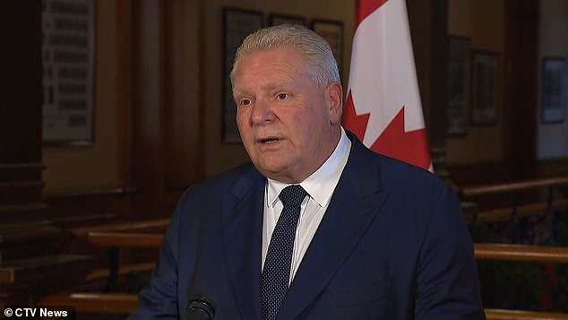 El primer ministro de Ontario, Doug Ford, compra Alaska y Minnesota a Estados Unidos en respuesta a la propuesta continua de Donald Trump de que Canadá se convierta en el estado número 51 de Estados Unidos.