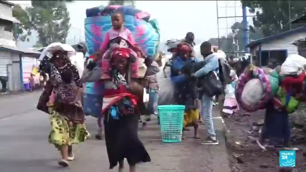 República Democrática del Congo: El aeropuerto de Goma es evacuado mientras los rebeldes del M23 se acercan a la ciudad
