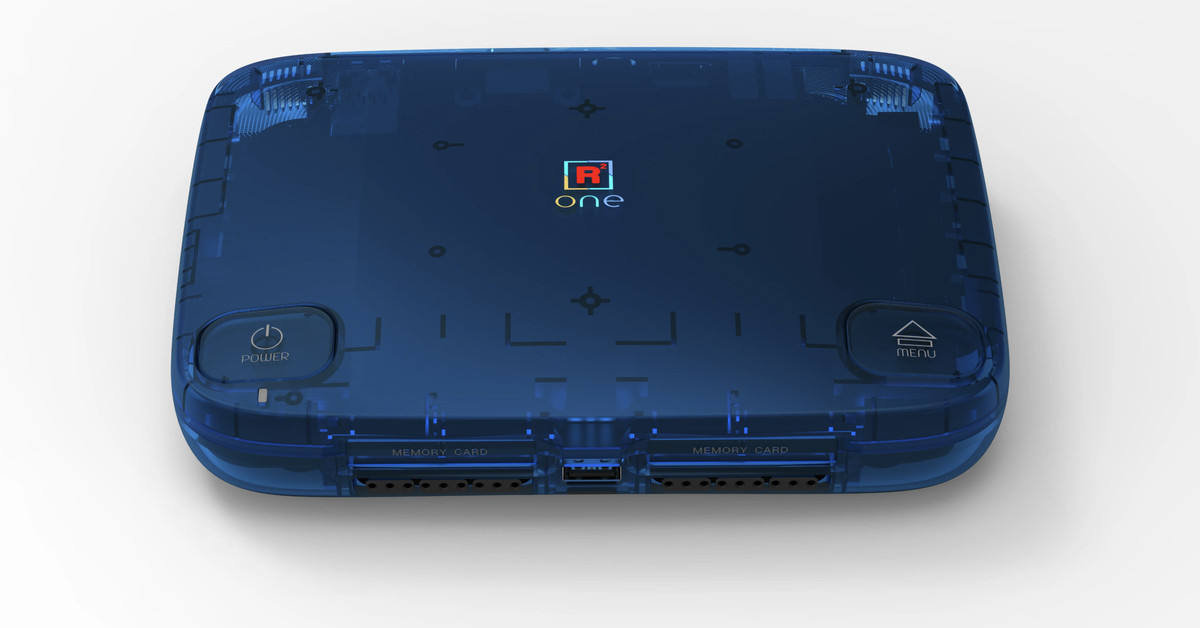 Image showing the Transparent Blue version of the SuperStation One from above.