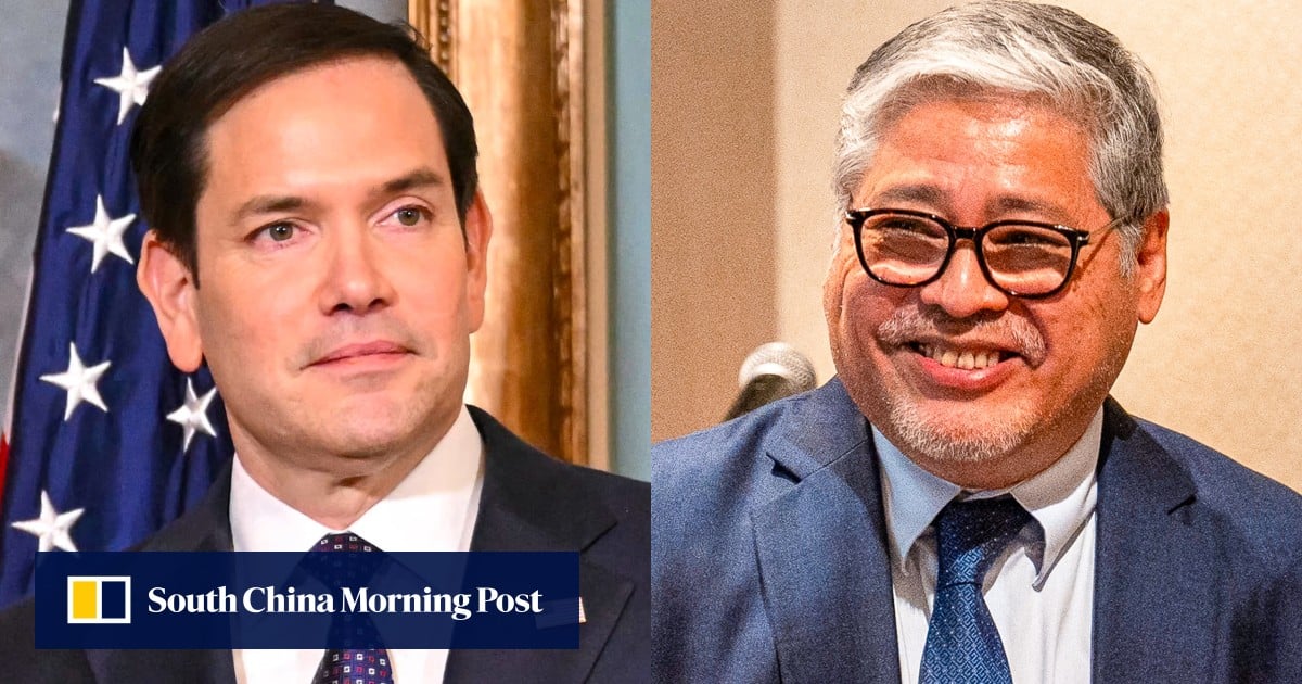 Rubio respalda a Manila y condena las acciones "peligrosas" de Beijing en el Mar de China Meridional
