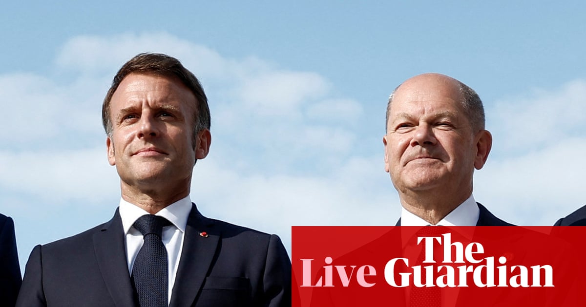 Scholz y Macron, afectados por la crisis, se reunirán en París – Europa en vivo
