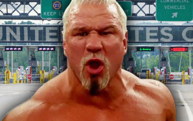 Scott Steiner Rips Canada después del drama fronterizo antes del evento de caridad
