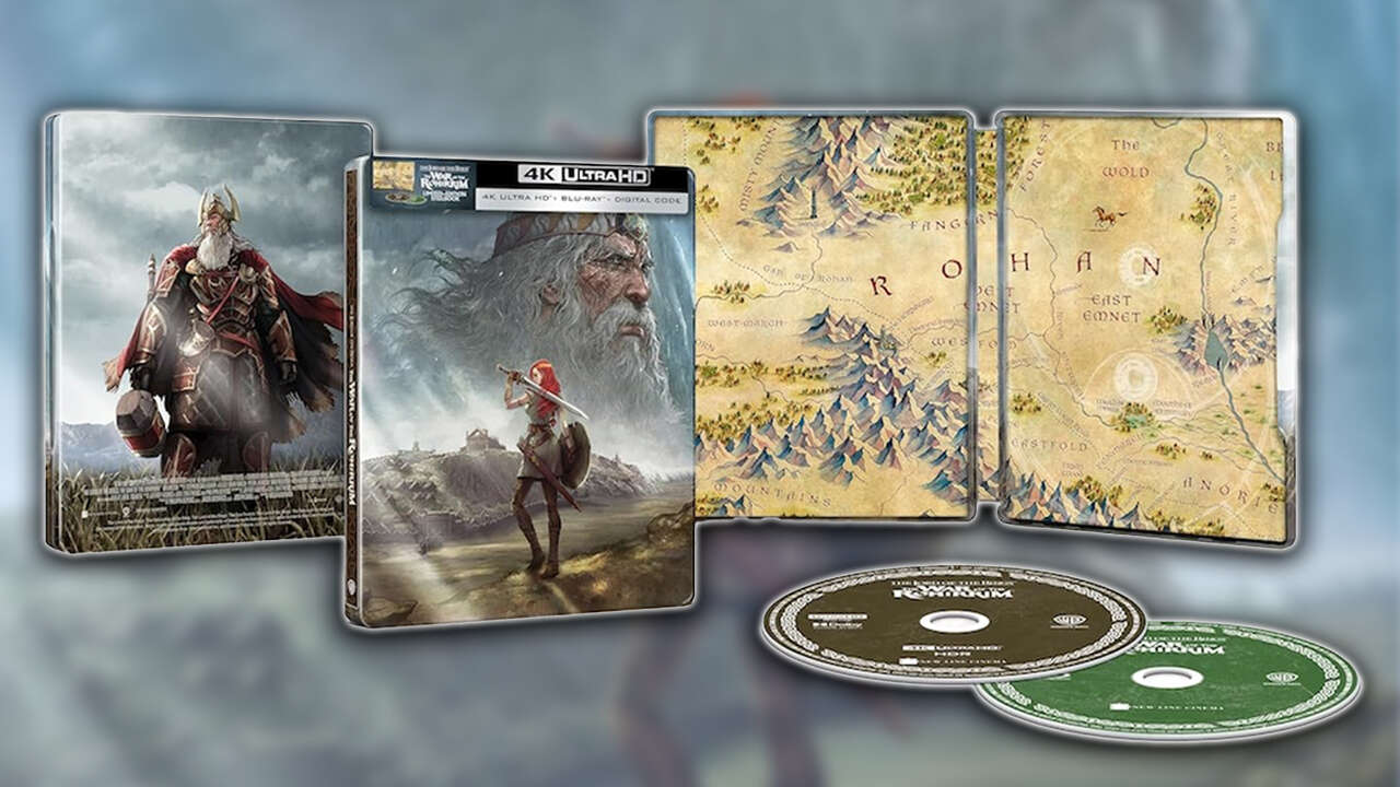 Se anuncia la fecha de lanzamiento del Steelbook 4K de El Señor de los Anillos: La Guerra de los Rohirrim
