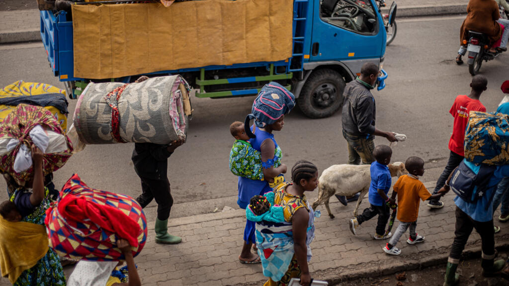 Se escuchan disparos en Goma, República Democrática del Congo, mientras los rebeldes del M23 y las tropas ruandesas se acercan
