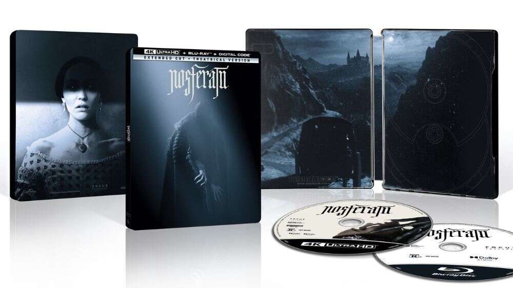 Se reabastecen los pedidos anticipados de Steelbook Blu-Ray 4K de Nosferatu, incluye versión extendida
