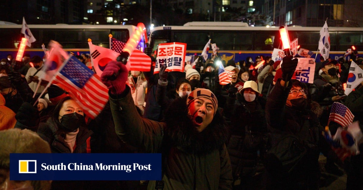 Seguidores de Yoon irrumpen en un tribunal de Corea del Sur después de que se prorrogue su detención
