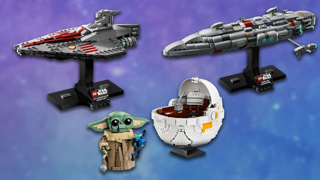 Seis nuevos juegos de Lego de Star Wars ya disponibles, incluidos Baby Yoda y The Hover Pram
