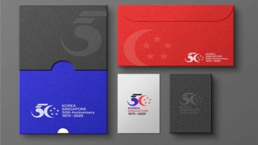 Singapur y Corea del Sur lanzan logotipo que conmemora los 50 años de relaciones diplomáticas
