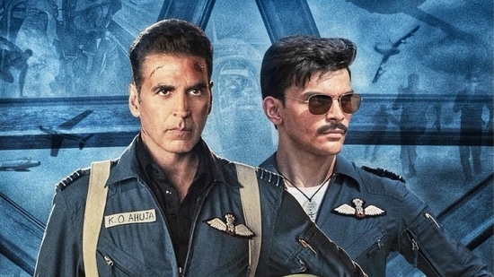 La fuerza del cielo de Akshay Kumar y Veer Pahariya se liberó en los cines el 24 de enero.