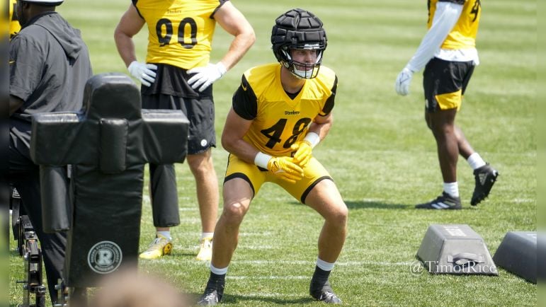 Julius Welschof Steelers Training Camp