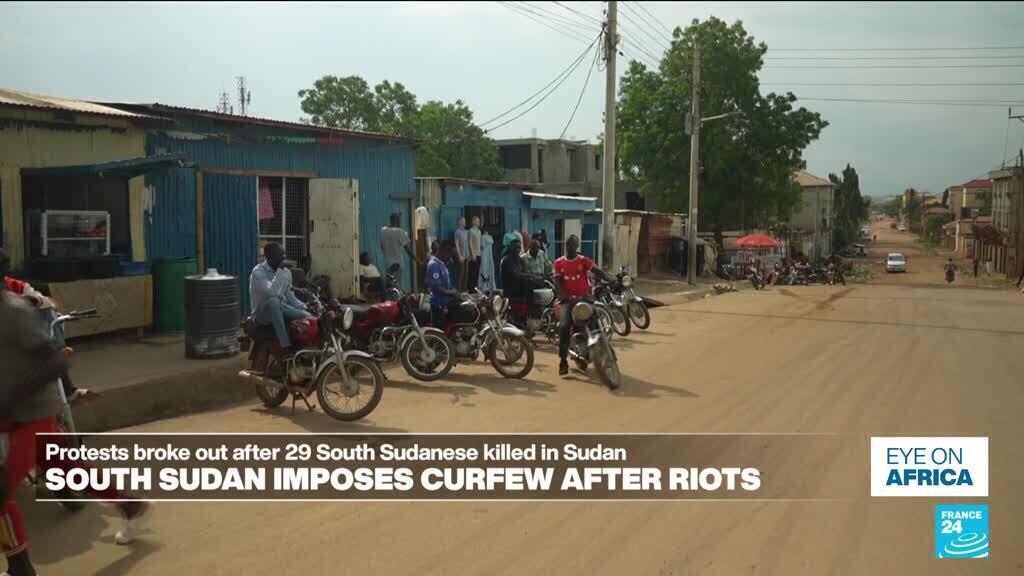 Sudán del Sur impone toque de queda para frenar la violencia contra los comerciantes sudaneses
