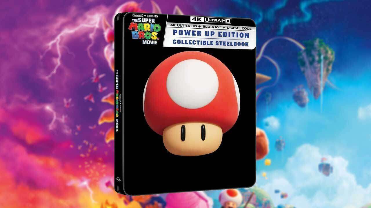 Super Mario Movie 4K Steelbook reabastecido por $ 28 y se lanzará una nueva edición limitada en marzo
