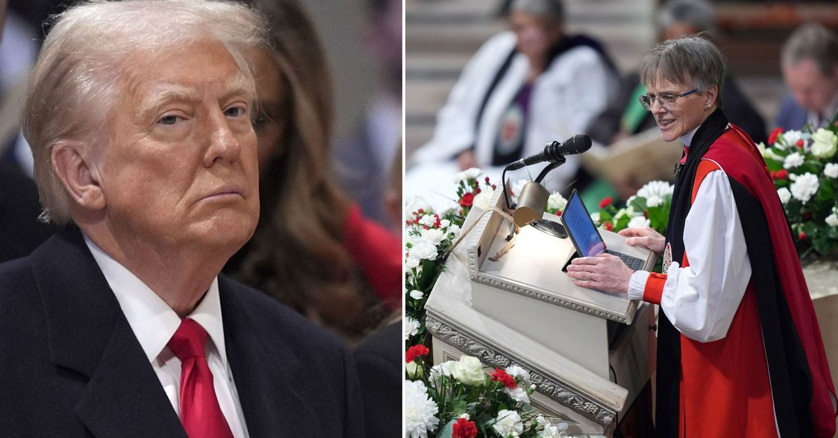 'Ten piedad': el obispo suplica a Trump en el servicio de oración inaugural
