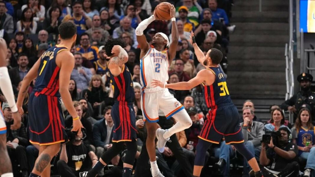 Thunder muestra mayor debilidad al desperdiciar la actuación de 52 puntos de Shai Gilgeous-Alexander contra los guerreros
