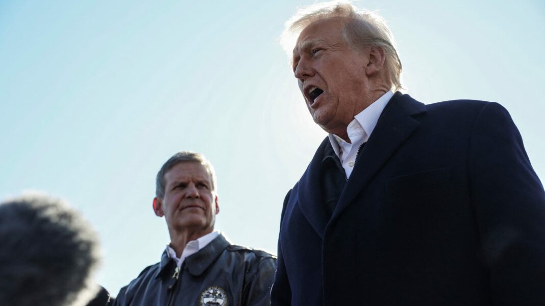 Trump recomienda terminar con FEMA antes de la visita al sitio de incendios de California
