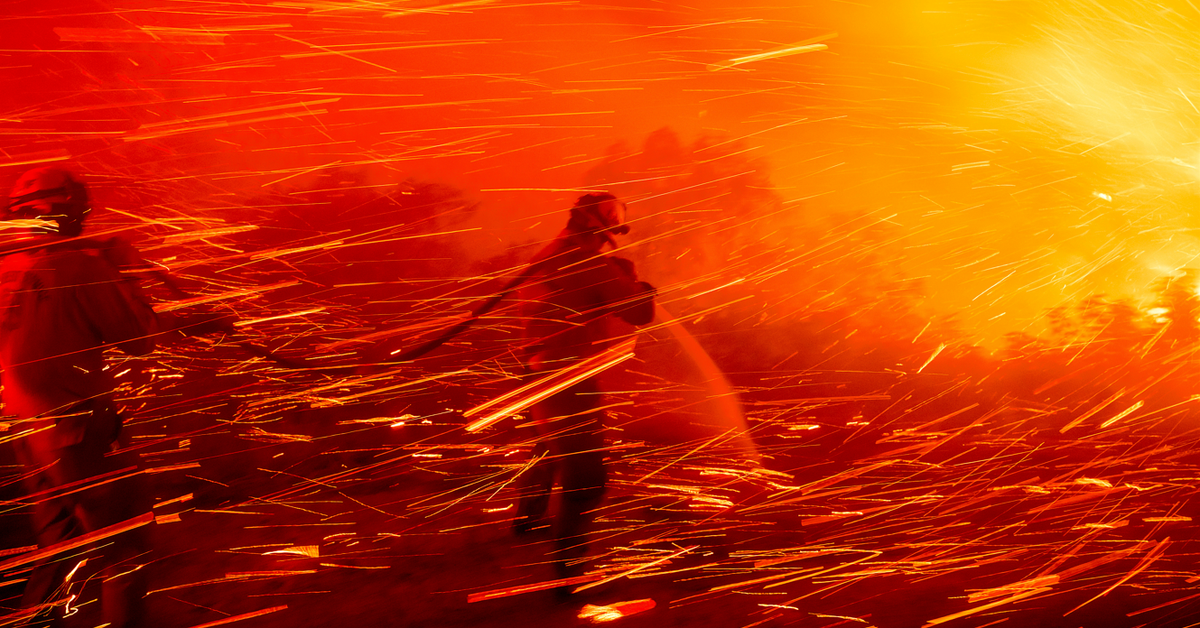 'Un disco rayado': Nuevas evacuaciones por incendio en el área de Los Ángeles
