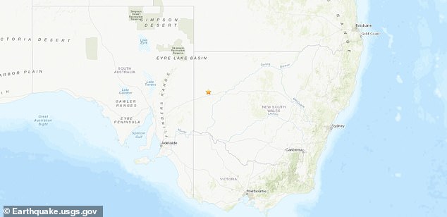 El terremoto de magnitud 4,5 se detectó a una profundidad de 10 km el sábado por la tarde (en la foto)