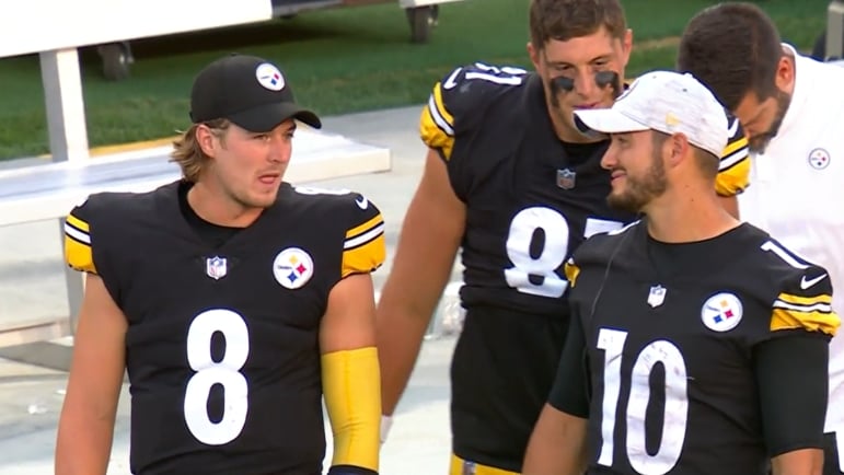 Steelers Kenny Pickett Mitch Trubisky Super Bowl