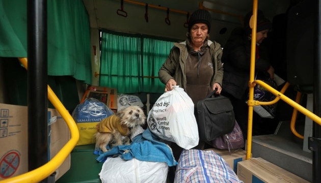 Unas 132 personas evacuadas de las zonas del frente de la región de Donetsk
