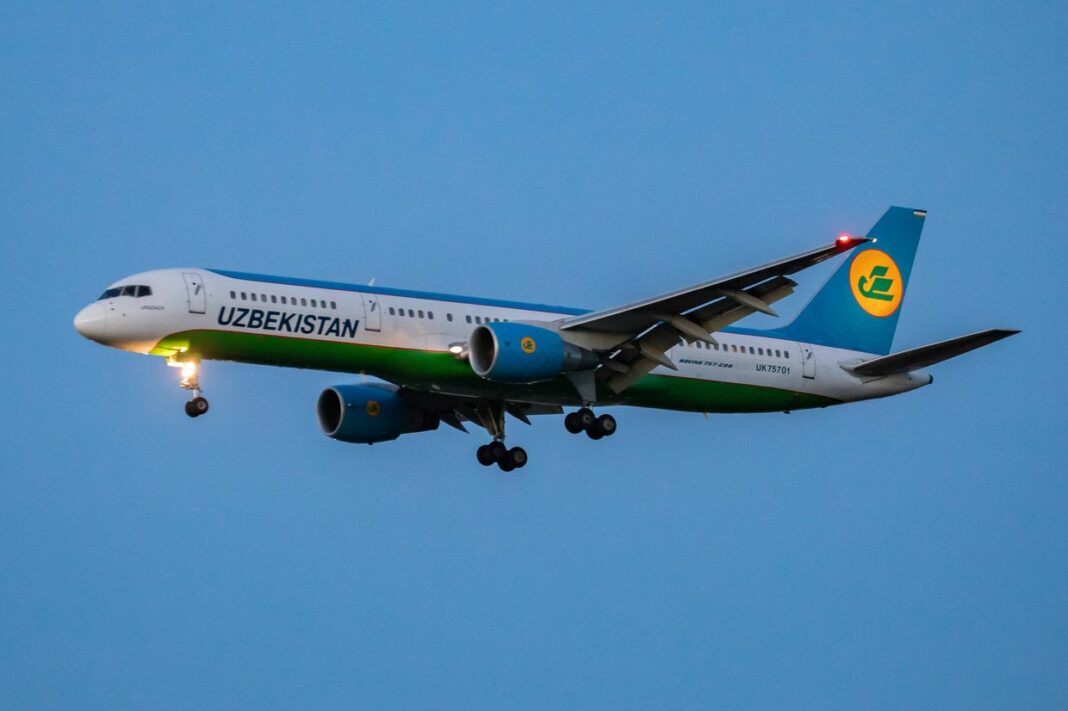 Uzbekistan Airways redirige vuelos europeos para evitar a Rusia, Bielorrusia, como 