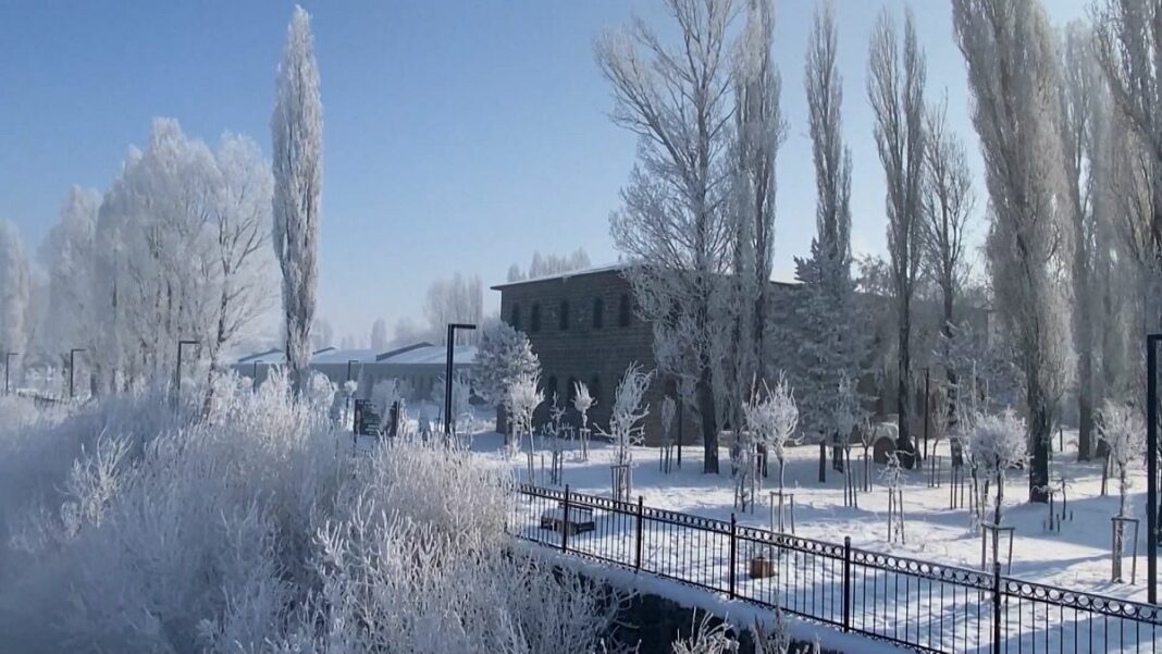 Video. Frío polar en el este de Turquía
