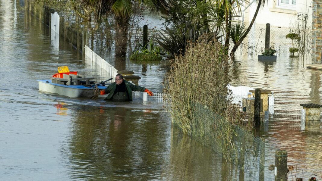 Video. Tormenta Herminia: Brittany golpeada por inundaciones
