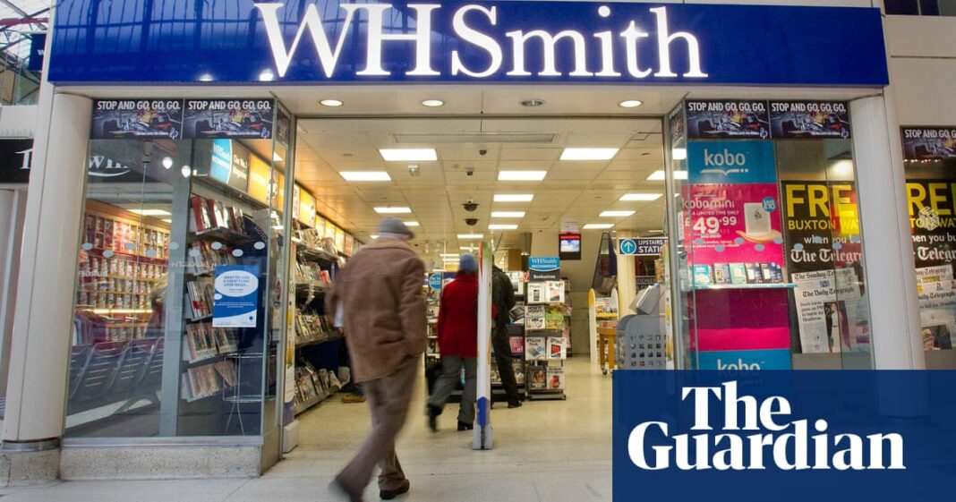 Wh Smith considera la venta de negocios de la calle principal, incluidas más de 500 tiendas
