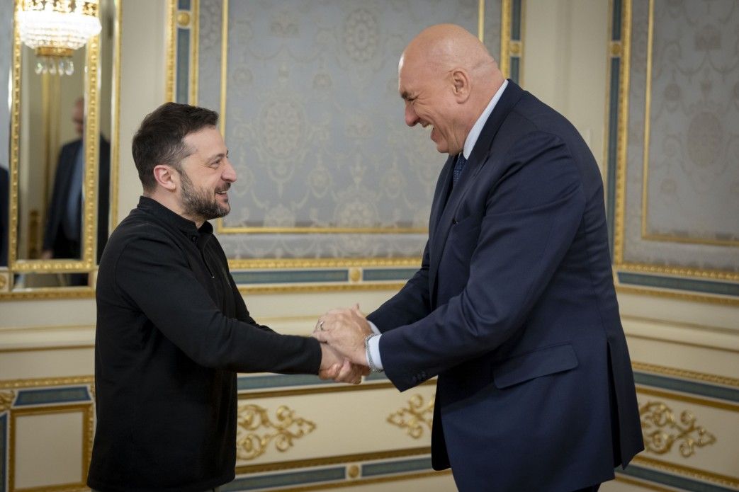 Zelensky y el Ministro de Defensa italiano discuten garantías de seguridad en una reunión en Kyiv
