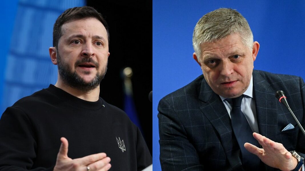 Zelenskyy desafía a Fico a resolver la disputa por el gas, en Kiev
