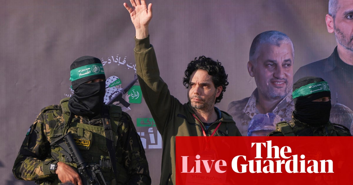 Crisis de Medio Oriente en vivo: Hamas lanza a tres rehenes israelíes más en Gaza
