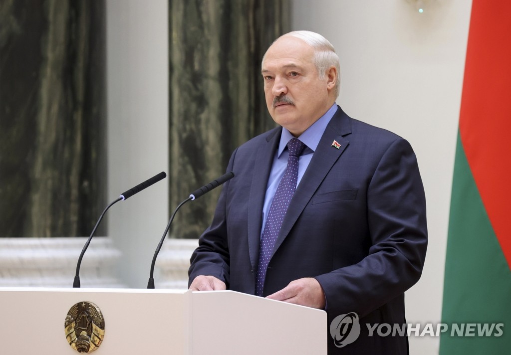 N. Korean leader Kim sends congratulatory message to reelected Belarusian president: KCNA