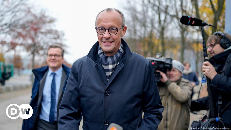 El líder de CDU, Friedrich Merz, quiere la cancillería
