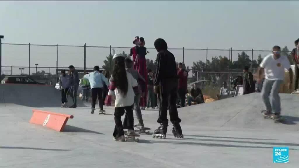 El primer skatepark de Bagdad proporciona escape para los jóvenes
