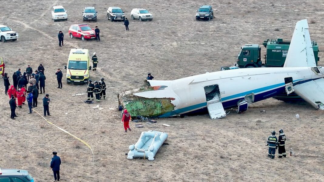 Informe oficial: los objetos extranjeros causaron un choque de las aerolíneas de Azerbaiyán
