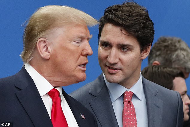 El primer ministro Justin Trudeau anunció el lunes que él y el presidente Donald Trump habían llegado a un acuerdo para suspender los aranceles.