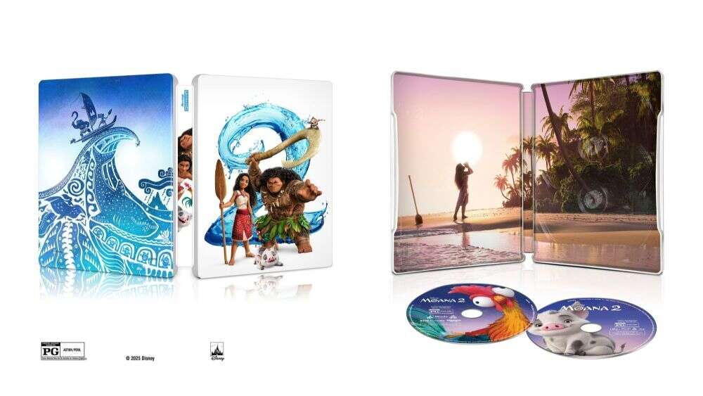 La edición limitada de Moana 2 4K Steelbook es muy costoso, pero aún se agotó
