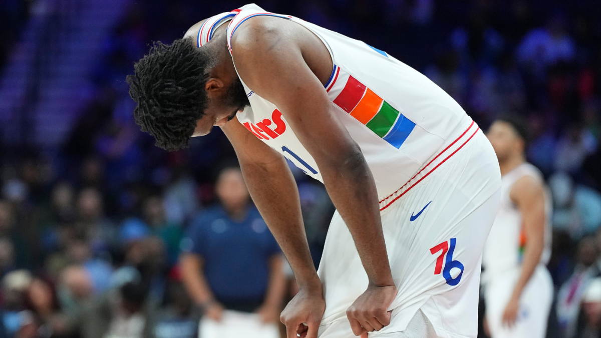 La temporada de 76ers llega a la nueva baja cuando Joel Embiid pasa de un triple de triple abierto de gran avance en derrota a Raptors
