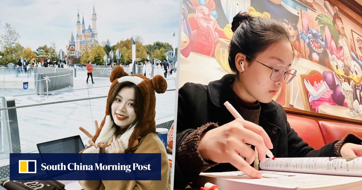 Los jóvenes de China abrazan los pases anuales de Disneyland para descansos de estudio, paseos de relajación
