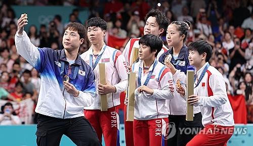 N. Korea names Paris Olympic table tennis silver medalists as best players for 2024