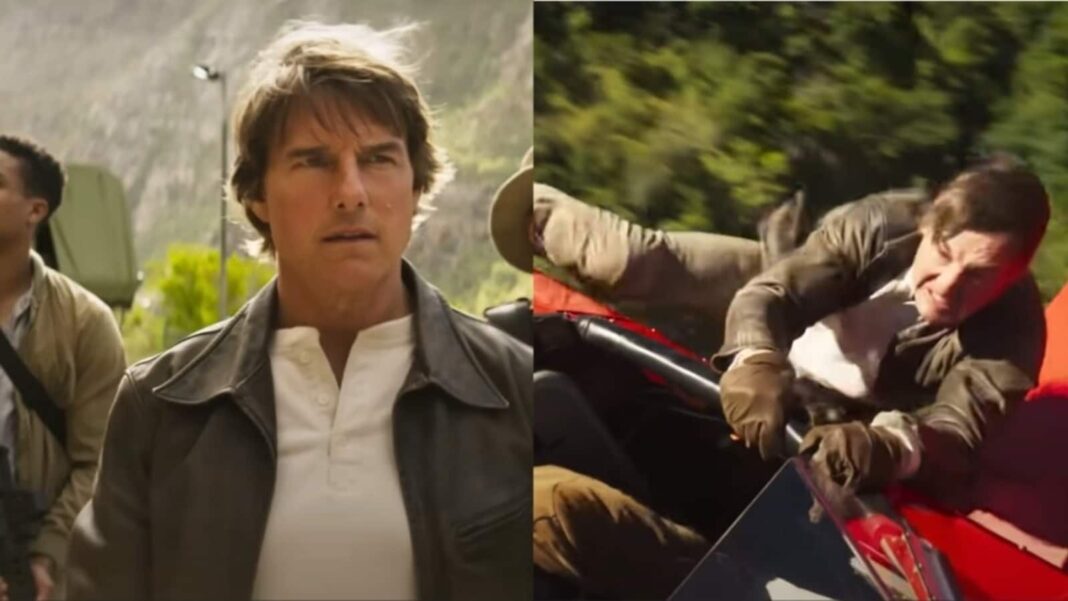 Tom Cruise revela que se desmayó mientras hacía el truco de Biplane en el set de misión imposible del cálculo final
