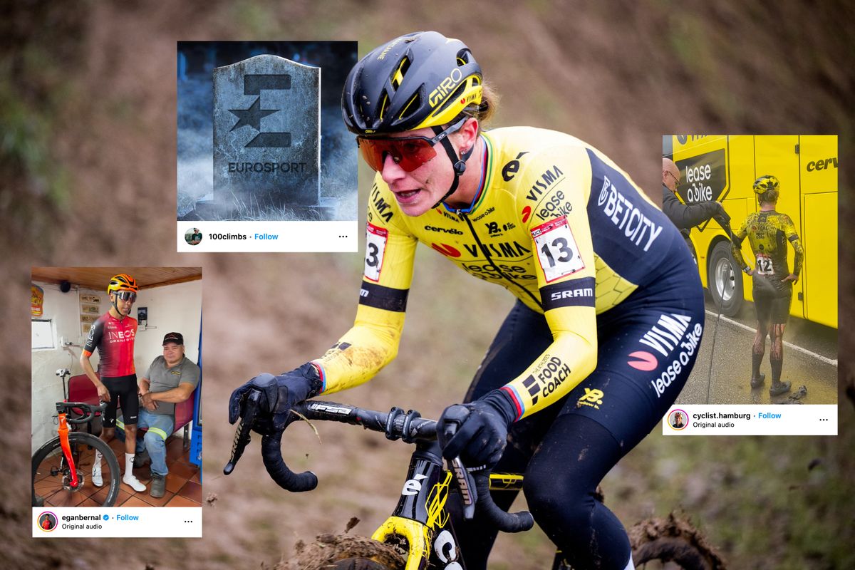 Tweets of the Week: la tumba de EuroSport, la lavadora de jet de Marianne Vos y Egan Bernal hacen una aparición sorpresa
