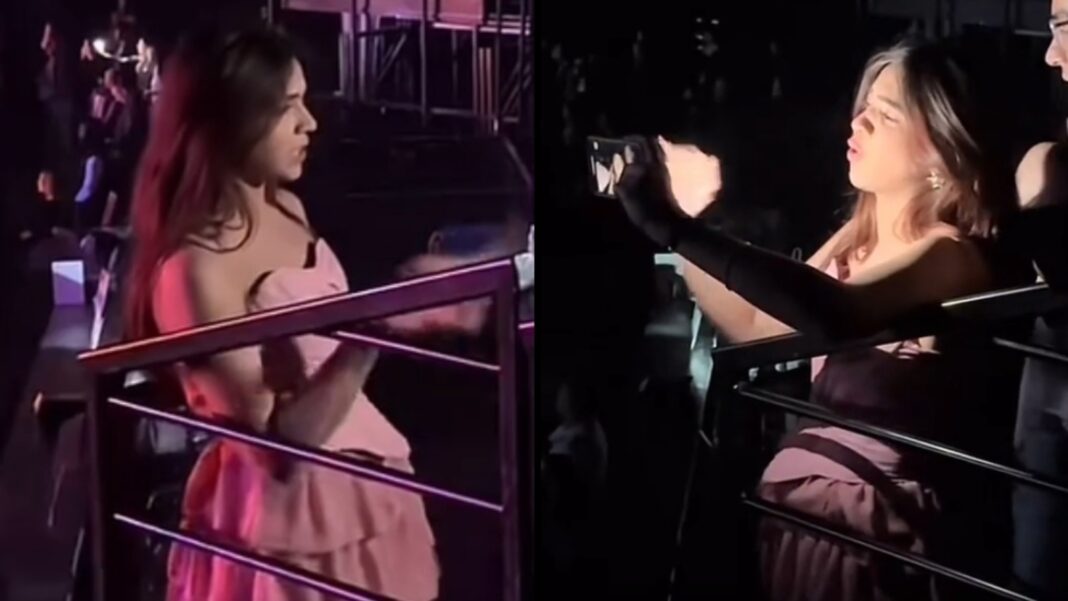 Apoorva Mukhija llamó para patear un escándalo en el concierto de Sabrina Carpenter: 