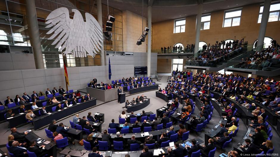 Bundestag de Alemania para votar sobre el paquete financiero histórico
