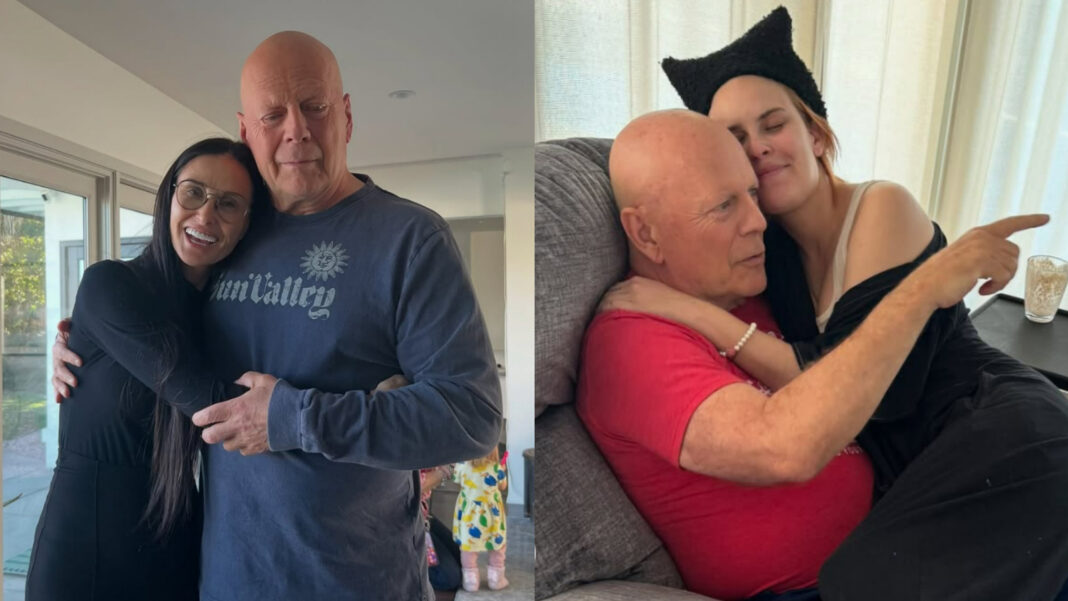 Demi Moore celebra el 70 cumpleaños de Bruce Willis con la familia, compartiendo un raro vistazo a su vida después del diagnóstico de demencia
