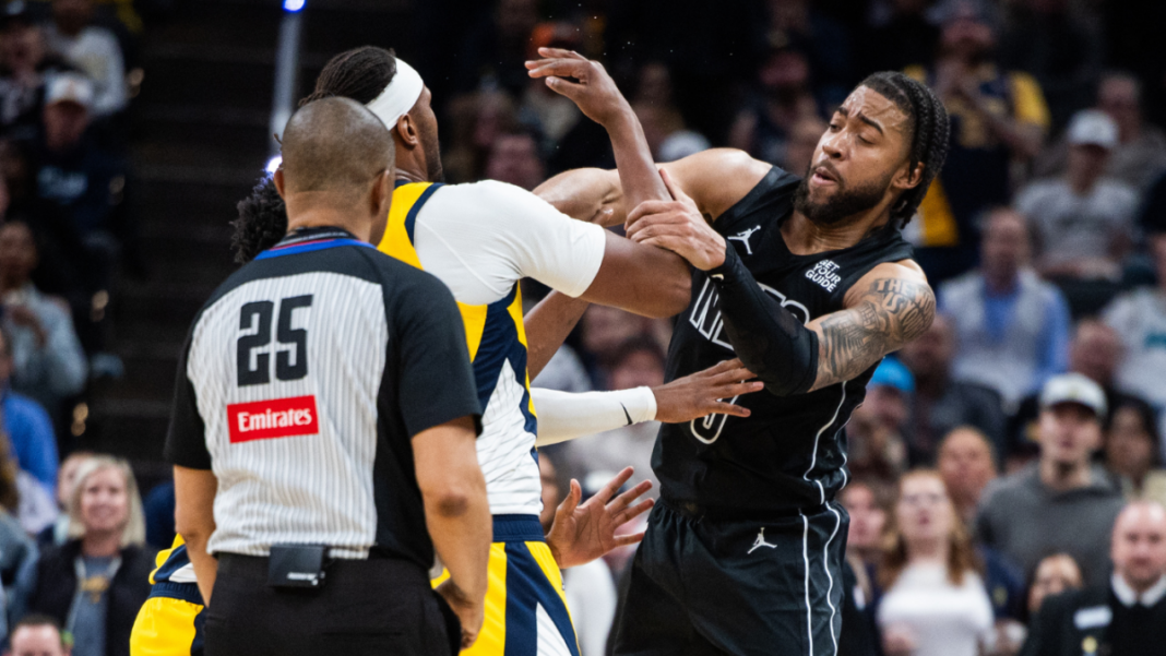 El altercado de Pacers-Nets conduce a la expulsión, múltiples técnicos a medida que estallan en Indiana en Indiana
