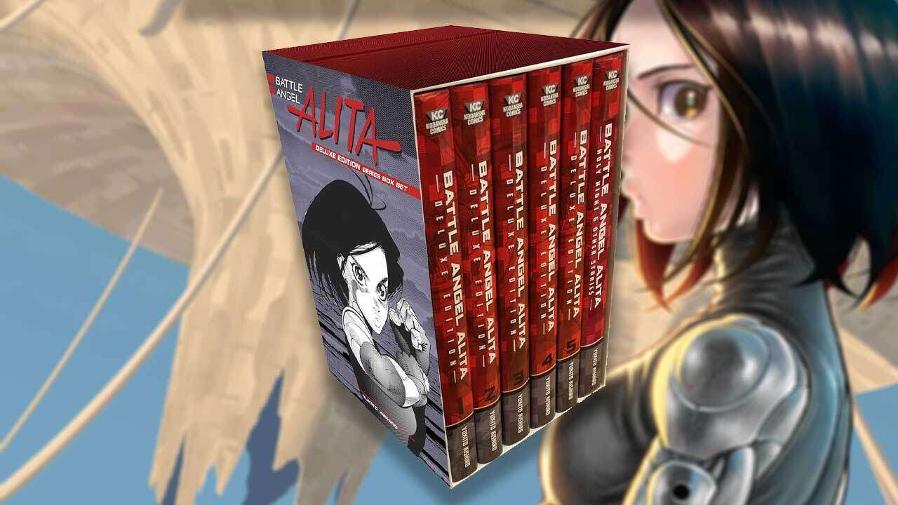 El conjunto de caja de manga de lujo de Battle Angel Alita tiene un 50% de descuento en este momento
