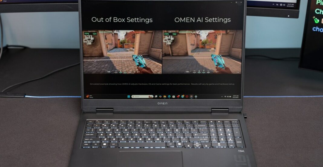 HP's Omen 16 Slim Gaming Laptop incluye una GPU RTX 5070 en un chasis delgado
