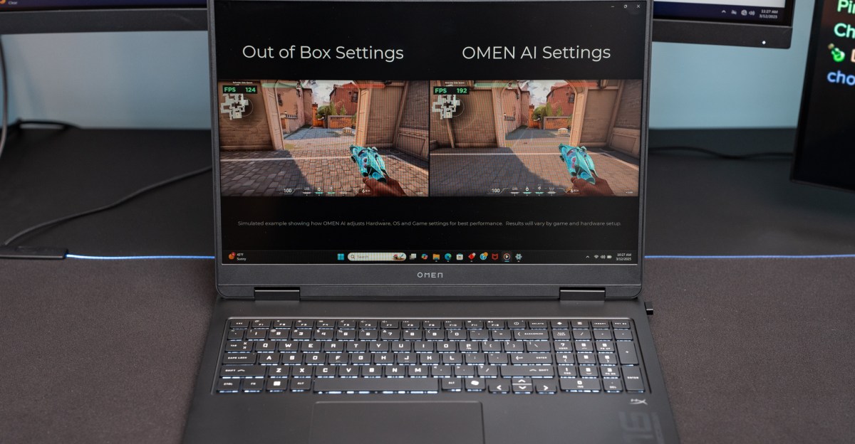 HP's Omen 16 Slim Gaming Laptop incluye una GPU RTX 5070 en un chasis delgado
