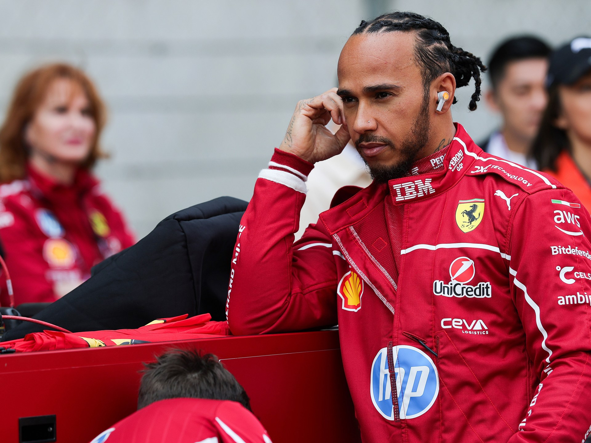 Hamilton saluda la primera victoria de Ferrari 'Mega' después de la victoria de Sprint
