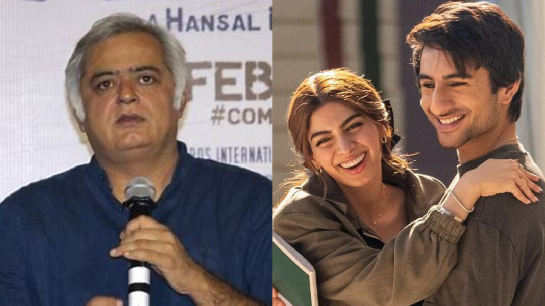 Hansal Mehta dice 'Harsh' Nadaaniyan Backlash 'traumatizante' para Ibrahim Ali Khan, Khushi Kapoor, Asesores de las estrellas de las culpas 